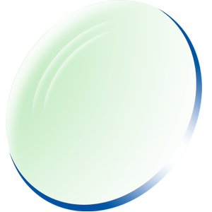 South Korea's Kimmy lens U6U2 standard membrane anti -ultraviolet anti -blue -light non -spherical lens waterproof ultra -thin fixed production