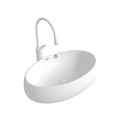 Prel Ceramic Countertop Basin Oval Wash Basin Single Basin Bathroom Wash Basin Sink Basin Home Wash