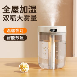 Dual Spray Large Mist Volume Humidifier New Product USB Home Bedroom Silent Small Office Desktop Humidifier