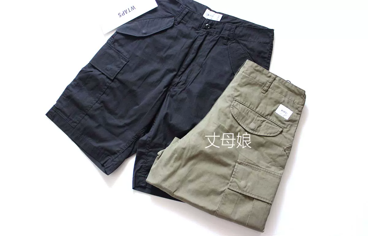 现货WTAPS CARGO SHORTS/SHORTS.NYCO.OXFORD 19SS 军事大兜短裤-Taobao