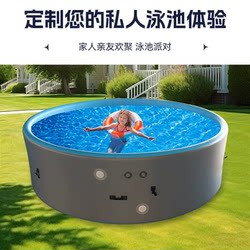 Outdoor Inflatable Large Pool, Children's Swimming Pool, Indoor Bathing Pool, Round Family Adult Water Storage Pool Manufacturer