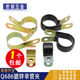 Galvanized single tube clamp Q686F4 dip plastic R-type spring oil pipe clamp line clamp fixing 5D6D8D10D12