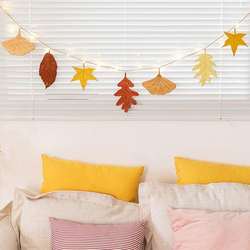 Pendant decoration camping children's room Ying Xiaola flag arrangement birthday festival tent girl scene colorful flag string