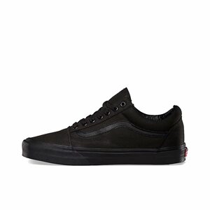 Vans Old Skool 帆布 经典 低帮 板鞋 男女同款 黑色VN000D3HBKA