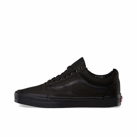 Vans Old Skool canvas classic low-cut sneakers for men and women black VN000D3HBKA
