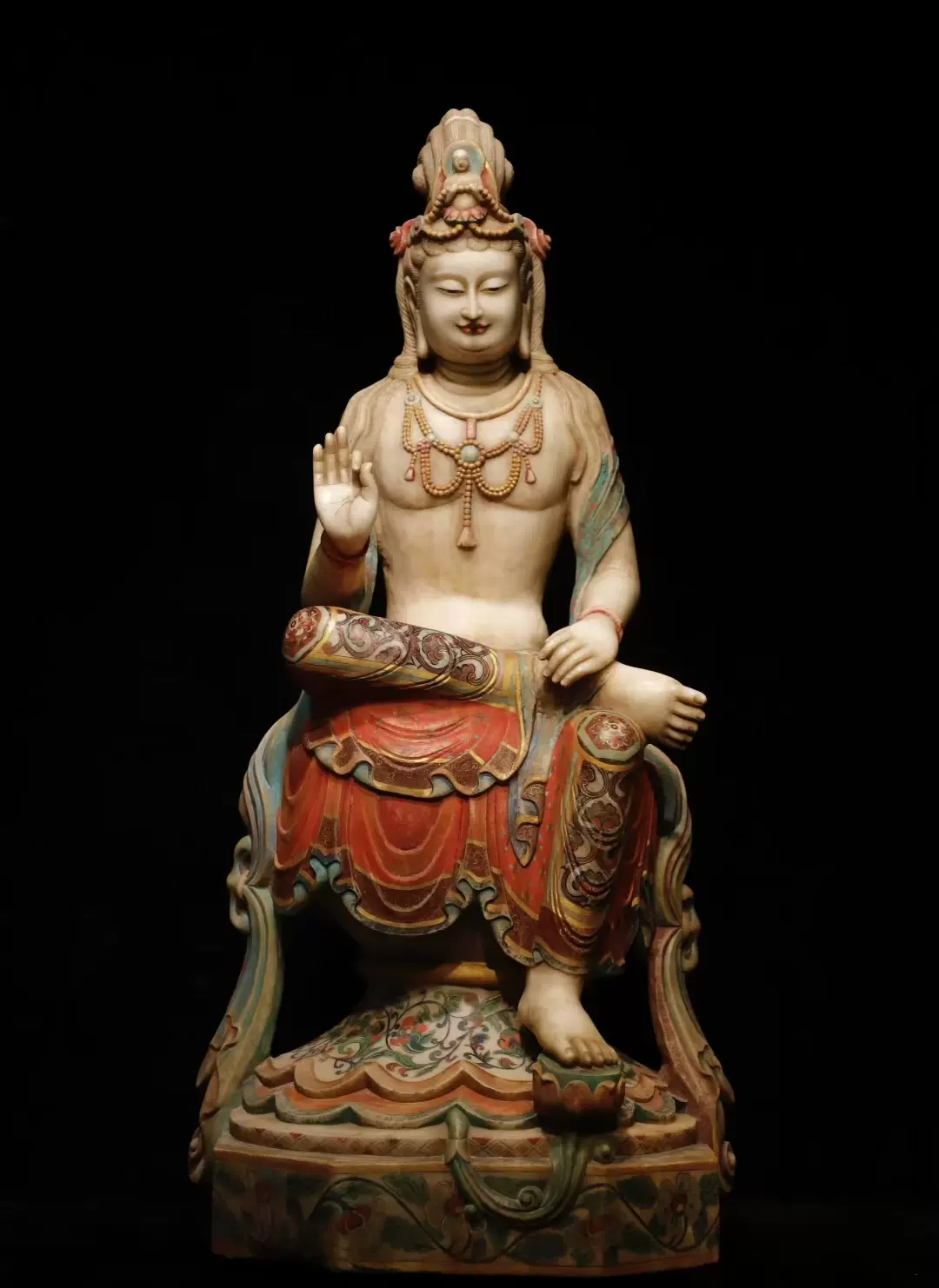 佛像39 純金製 聖観音菩薩像 立像（大）- 三宝堂オンラインショップ