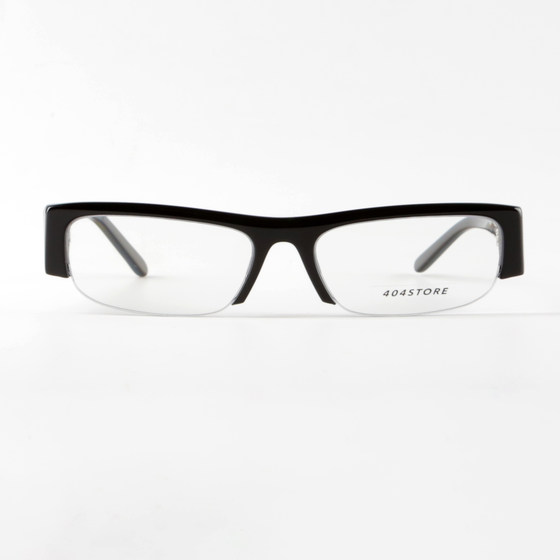 
404's shop retro miu series nerdy half-frame intellectual plate glasses frame with degree myopia anti-blue light
