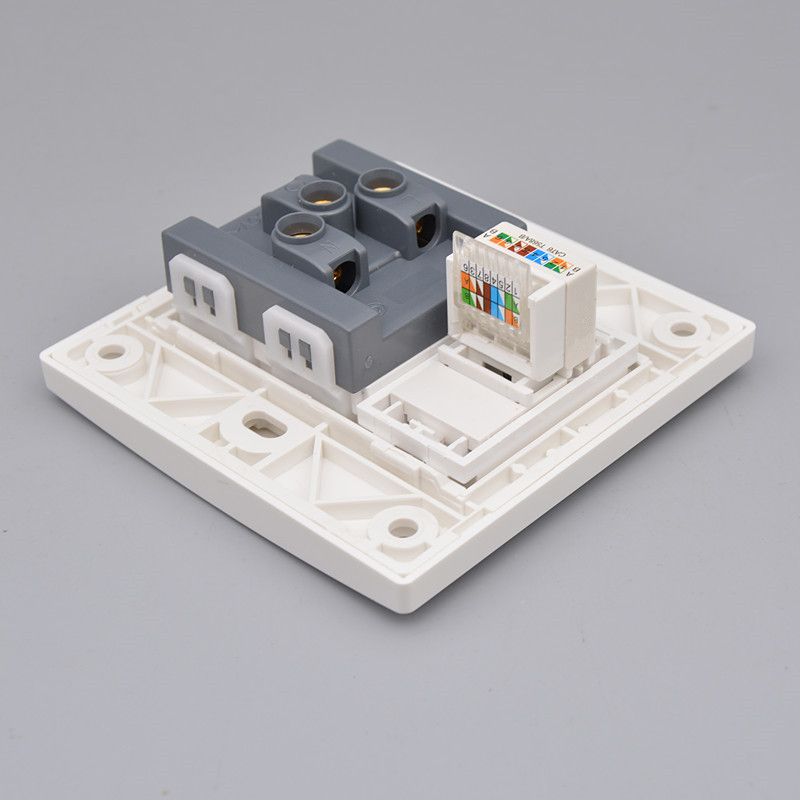 Type 86 Wall Gigabit Network Cable - Shielded - Computer Network Cable ...