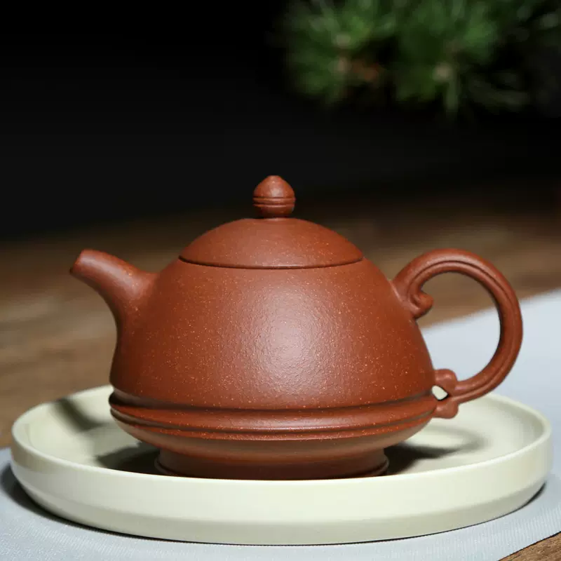 宜興 紫砂壷 松針紫砂壷 泡茶壺