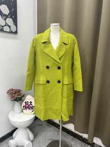 
2025 High Quality Autumn and Winter Windbreaker Jacket Mid-Length Loose Fit Women’s Boutique Double-sided Woolen Coat