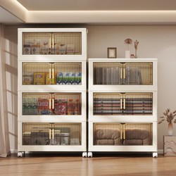 Installation-Free Storage Cabinet Storage Cabinet Baby Wardrobe For Home Bedroom kids Toy Storage Cabinet Snack Folding Cabinet