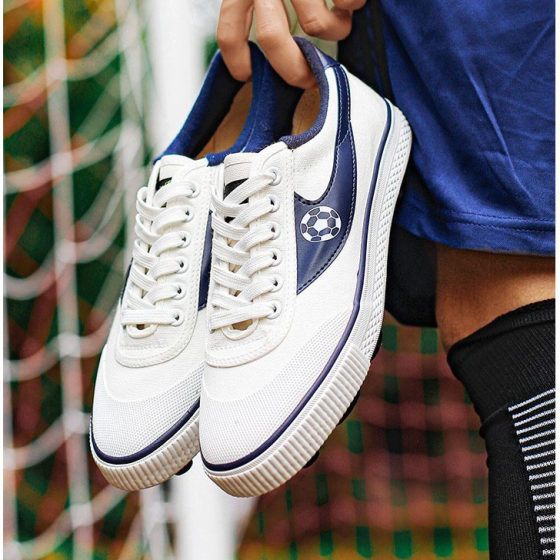 Rebound football shoes, spiked shoes, sneakers, canvas shoes, student sports shoes, anti slip training shoes, grass competition shoes, men's and women's shoes