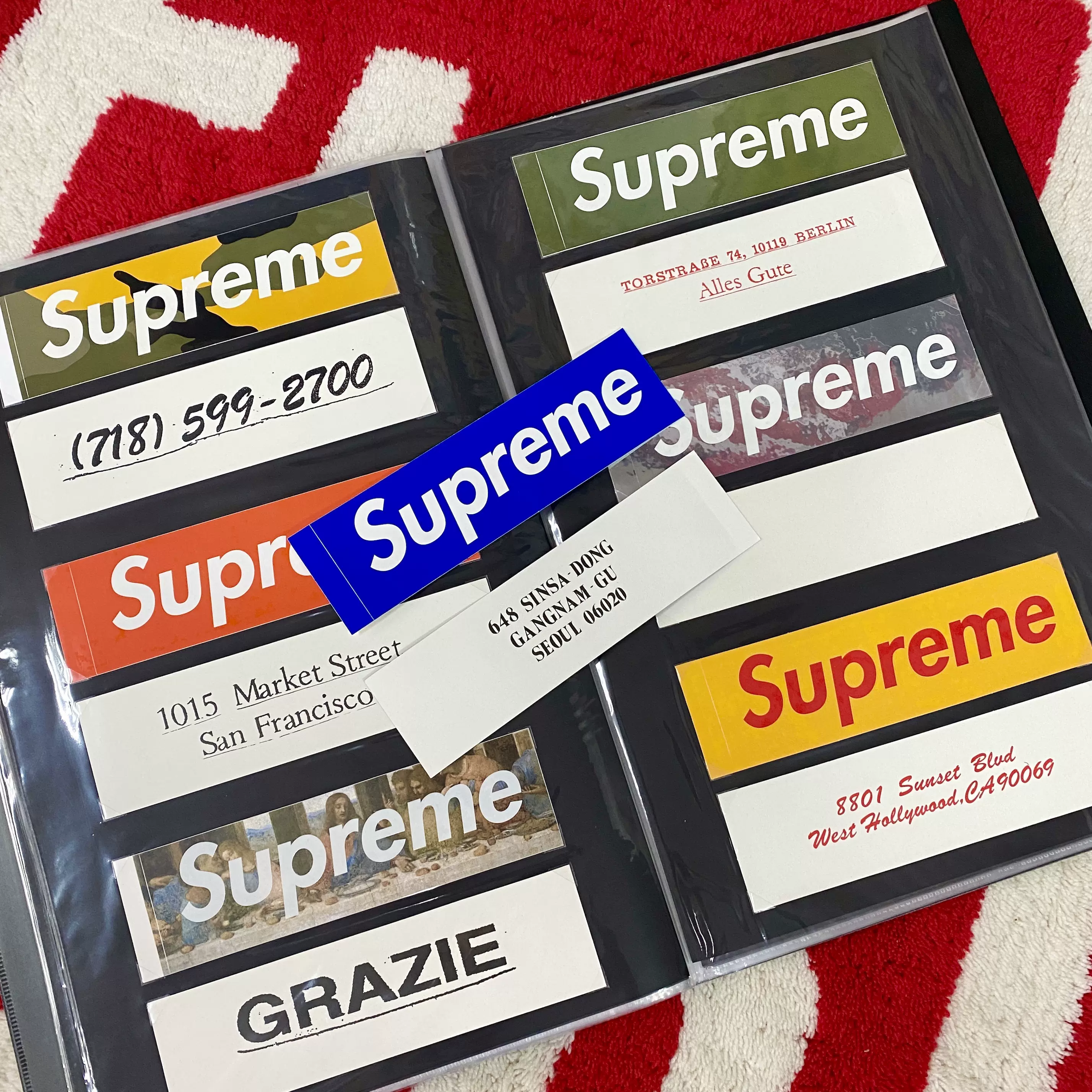 Supreme 19FW Levitation Sticker 漂浮贴纸-Taobao