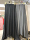 Lazy temperament Black cotton skirt Female drooping A -line skirt super soft, comfortable versatile long skirt autumn
