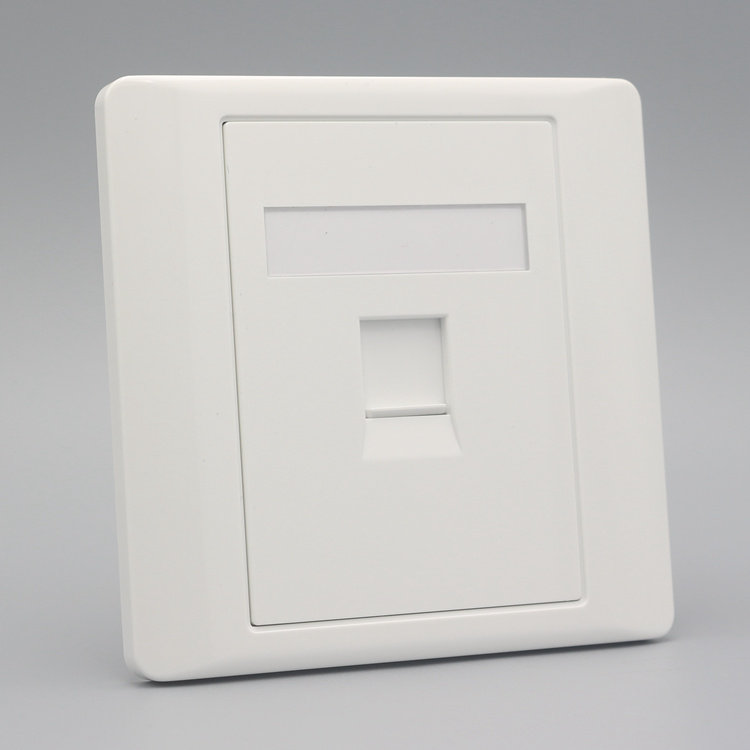 Type 86 Shielded Network Cable Socket Gigabit Computer Module Panel