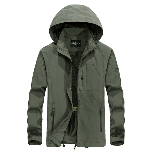 Style Men's Hard Spring and Autumn Waterproof Outdoor Jacket Jacket ...