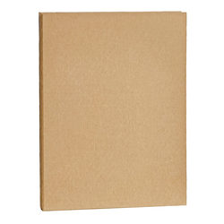 Handmade DIY Photo Album with Kraft Paper Surface, Adhesive Laminated Photo Album, 25 Pages, 50 Sides 