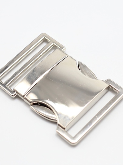 6 Fibbie In Metallo Regolabili Per Cinghie - Lega Di Zinco, Per Zaini E Valigie