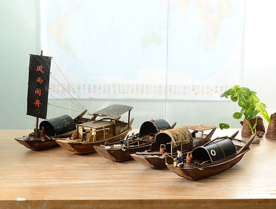 Barco De Madera Sin Terminar – Modelo De Canoa Para Pintar Y Decorar, Juguete Artesanal Para Niños Y Decoración Rústica Para Hogar U Oficina