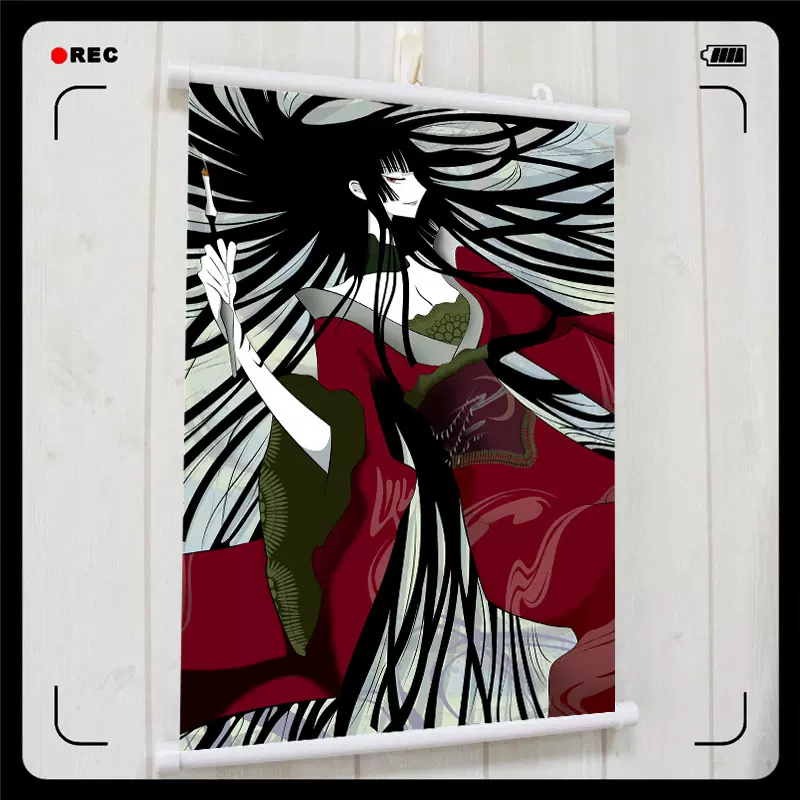 複製原画色紙 xxxHOLiC CLAMP ホリック 四月一日 百目鬼 侑子さん