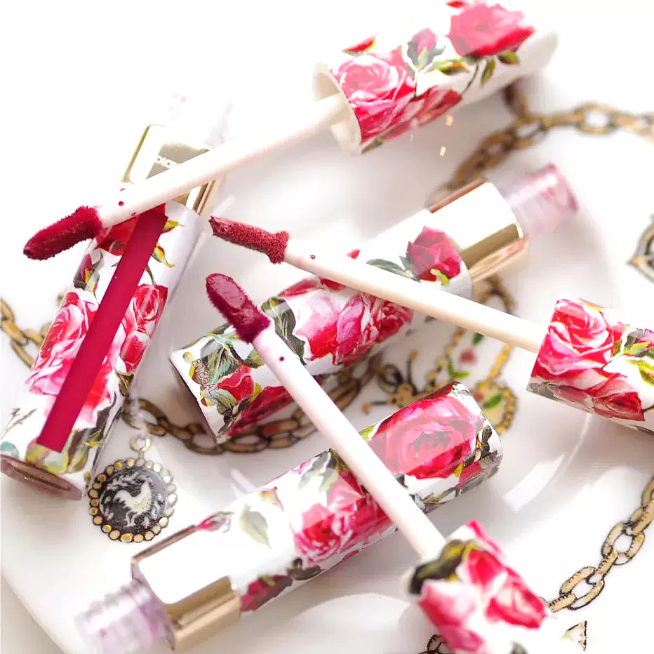 现货 dg dolce gabbana杜嘉班纳彩妆 眼线笔 玫瑰花丝绒哑光唇釉