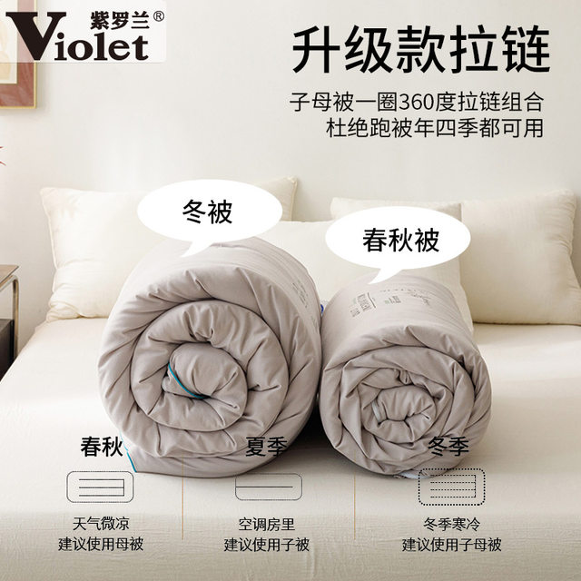 Soybean Quilt Children's Kindergarten Summer Blanket Spring and Autumn Quilt Thickened Winter Warm Quilt