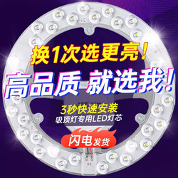 Led Ceiling Light Core Circular Retrofit Light Panel Modified Light Source Circular Replacement Lamp Tube Light Strip Household Lamp Panel