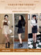 Zhuoshini boots for women 2025 spring new women's boots brown retro Martin boots thick heel plus velvet thin boots
