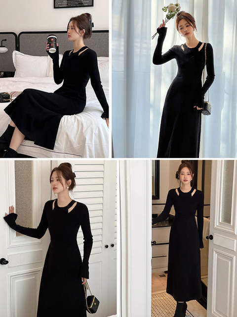wedding dress sleeves Gorgeous Asymmetrical Satin with Sequins and a Slit Skir Black Elegant Off Shoulder Size:small 4- 6Y robe de marie bohme