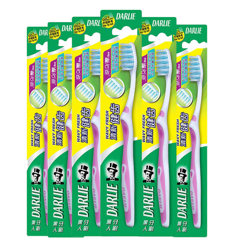 흑인의 치아친화, 산뜻하고 건강한 칫솔 스페셜팩, 미세필라멘트 부드러운모, 딥클렌징, 성인고저모, 패밀리팩 -