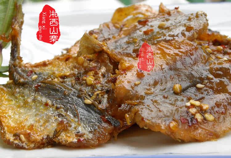现做现卖 湖南特产农家熟食 香辣玫瑰鱼 香辣甜 150克 真空包装