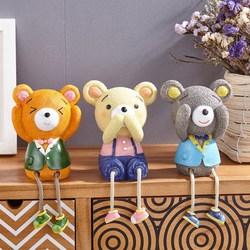 Home Creative Decorations, Small Ornaments for the Living Room, Handicrafts, Cute Hanging Dolls, Bathroom Room, Bedroom Decorations