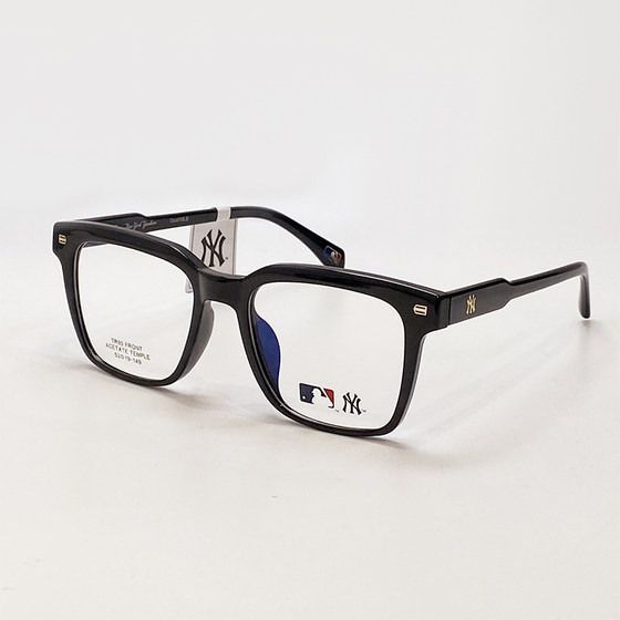 MLB New York Yanji board black -frame glasses rack men and women can match the digital beauty artifact big face, thin ny8007
