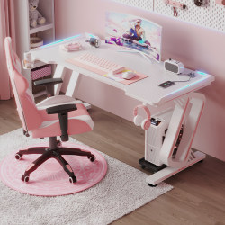 Computer Desk Desktop Double Student Desk Home Bedroom Study Office Desk Carbon Fiber Internet Celebrity Gaming E-Sports Desk