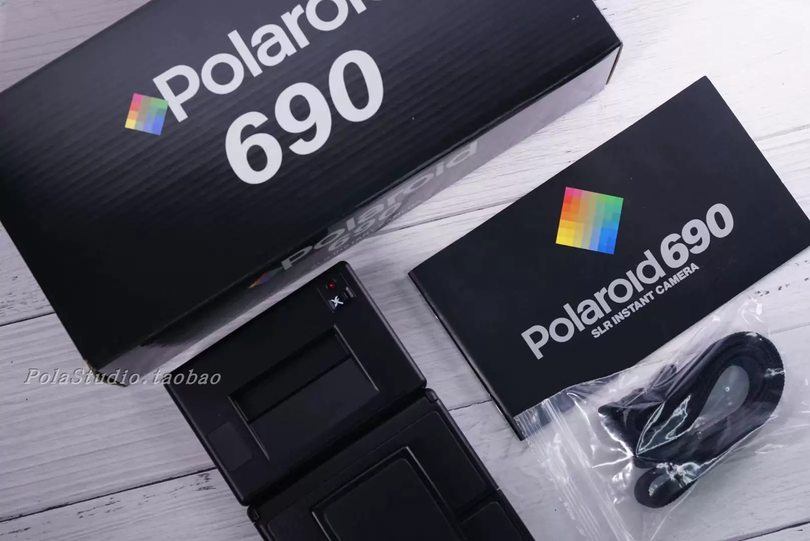 美品*Polaroid 690 SLR 单反拍立得一次成像Sx70 680 自动对焦-Taobao