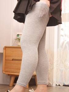 
Knee-padded socks for women over-knee socks large size light gray warm socks for long stockings thigh socks for pregnant women in confinement half spring and autumn