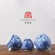Huashengtang Jingdezhen hand -painted blue and white tangled lotus pattern Sichuan cage drawing eyebrows, bird food can, bird cup, bird cup accessories