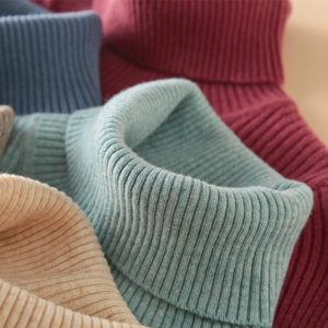 Turtleneck sweater for women with coat Autumn and Winter 2025 new slim long-sleeved inner wool knitted thick base shirt