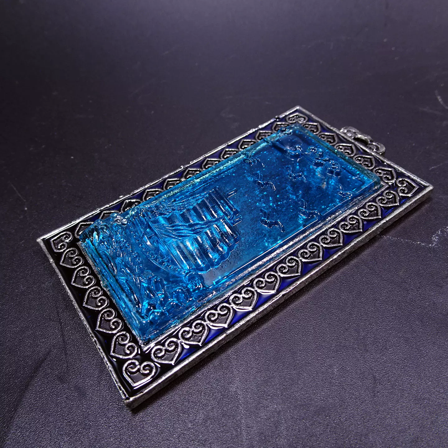 古玩古董收藏清代六部尚书令牌老货旧货名家古代鎏金寿山石兵符