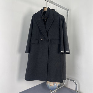 
Customized surplus items, missed items! Winter old money style two-piece set double-sided wool coat