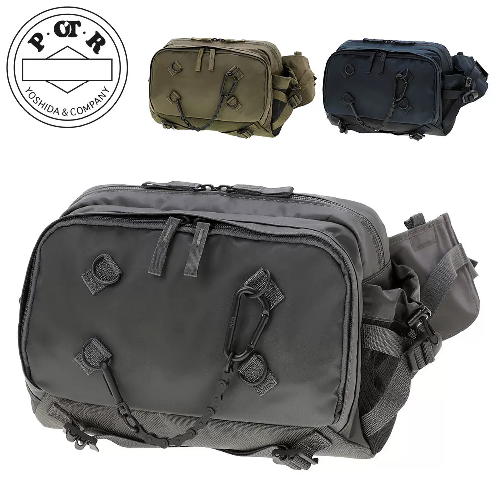 PORTER POTR RIDE WAIST BAG 吉田尼龍防水騎行斜挎腰包997-26858-Taobao