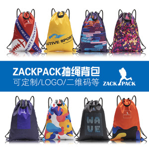 
Customized LOGO outdoor lightweight sports waterproof drawstring pocket event training class drawstring backpack with custom printing
