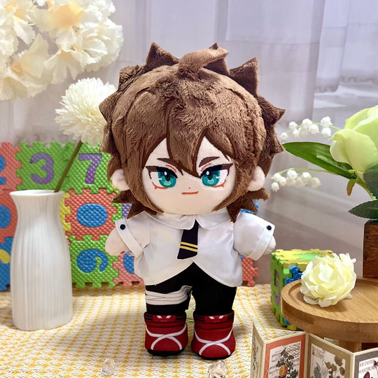 安迷修公仔雷狮毛绒玩具凹凸世界动漫周边20CM 换装娃娃