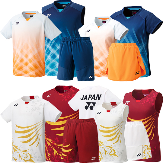 NTT東日本 バドミントン ウェア YONEX YONEX 10539 ユニゲームシャツ トップス テニス・バドミントン