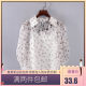 Li series new summer business women's clothing stock discount floral two-piece woven pullover S2504