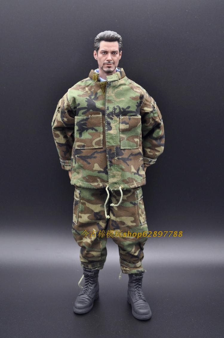 威龙dml1:6兵人模型现代特种部队丛林迷彩作战服装备