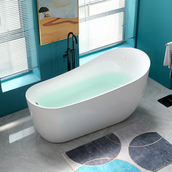Household Acrylic Adult Seamless One-Piece Bathtub Hotel Homestay Internet-Famous Independent European-Style Imperial Concubine Bathtub