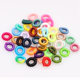 6mm colorful coil DIY hand-woven garland loop winding wire for bracelet lanyard partition ring partition bead accessories