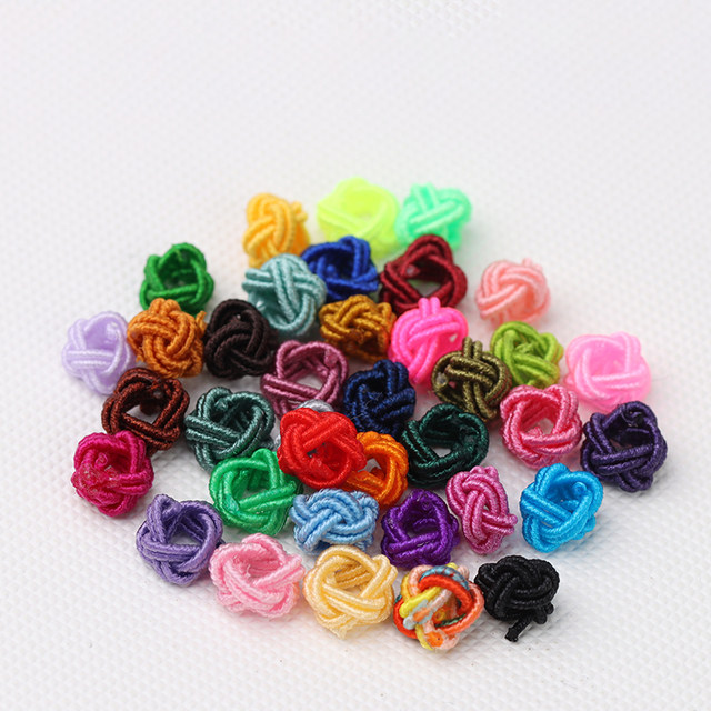 Color pineapple buckle hand -woven hand rope necklace hanging rope accessories DIY hanging jewelry jewelry material coil
