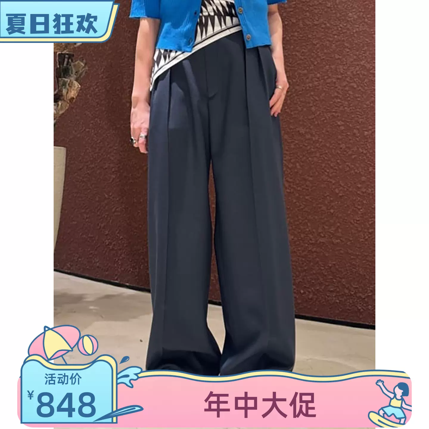 折扣日本代购LEINWANDE Boa Hand Knitted Shorts 手工针织短裤